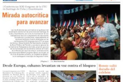 Lunes 22 de octubre de 2018