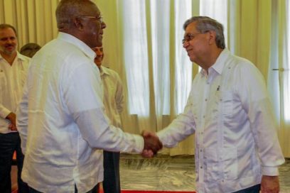 Valdés Mesa recibió al Vicepresidente de Guatemala