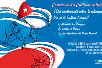 Concurso a través de SMS: La cultura cubana escudo de la nación