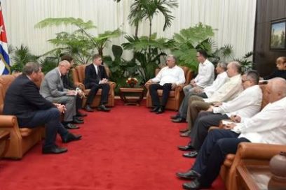 Recibió Díaz-Canel a Robert Fico, ex primer ministro de la República de Eslovaquia