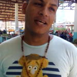 Yusiel García Escofet, un laborioso joven jefe del departamento cárnico. Foto: del autor