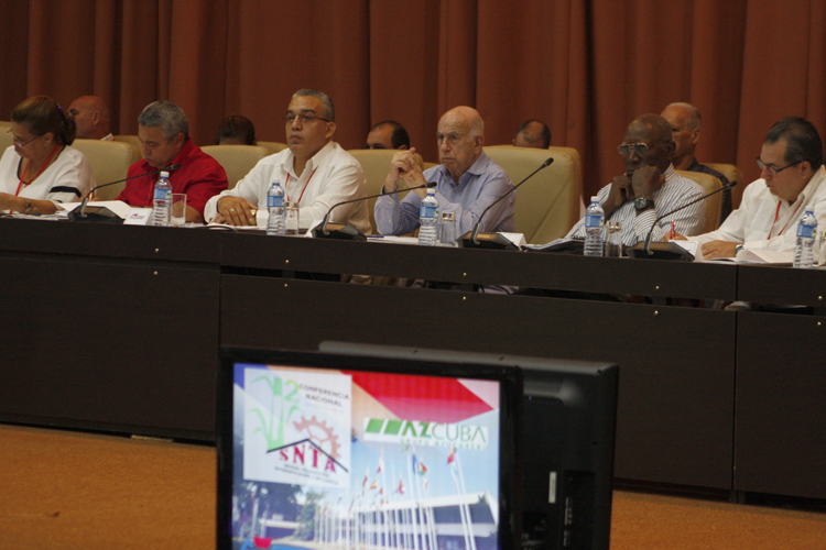 presidencia Segunda Conferencia Nacional del Sindicato de Trabajadores Azucareros