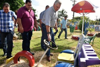 Presidente cubano continúa visita gubernamental a Ciego de Ávila (+ Fotos)