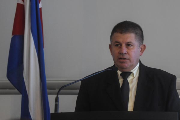 Armando Daniel López, presidente del Instituto de Aeronáutica Civil de Cuba (IACC) y nuevo secretario general de la Comisión Latinoamericana de Aviación Civil (CLAC). Foto: Oriol de la Cruz Atencio Hernández/ ACN