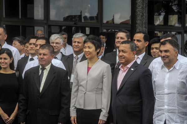 Foto oficial de los participantes en la Asamblea Ordinaria de la Comisión Latinoamericana de la Aviación Civil. Foto: Oriol de la Cruz Atencio Hernández/ ACN