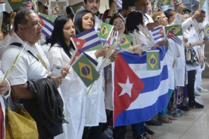 En Cuba, cerca de mil 500 médicos que cooperaron en Brasil (+ Video)