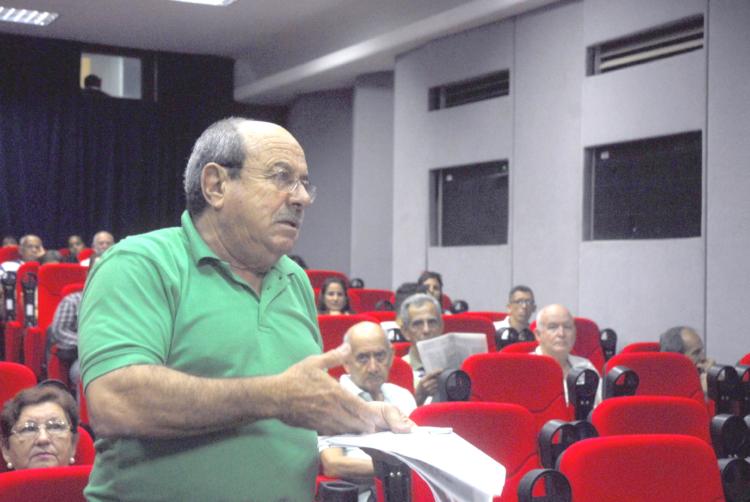 Discusión del Anteproyecto de la Constitución. Ministerio de Educación Superior, La Habana. 17 de octubre de 2018. Foto: Agustín Borrego Torres.