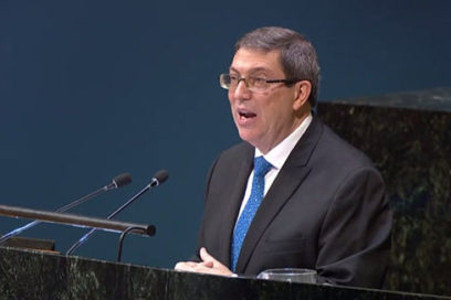 Bruno Rodríguez: “El bloqueo está inspirado en sentimientos de dominación y venganza política”