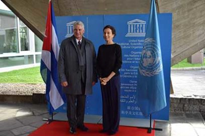 Resaltan en París las estrechas relaciones entre Cuba y Unesco (+Fotos)
