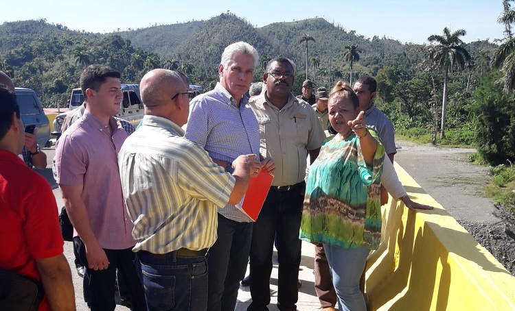 Díaz-Canel en Guantánamo