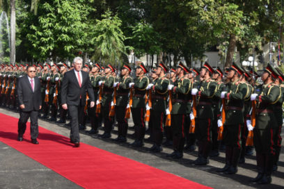 Fraternal visita de Díaz-Canel a la República Democrática Popular Lao (+ Fotos)