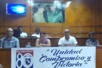 Sindicato de la Alimentaria y la Pesca en Santiago de Cuba elige a sus delegados