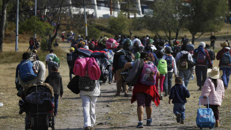 caravana de migrantes