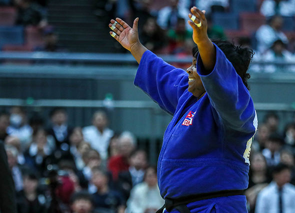Idalis Ortiz ganó en Japón y ascendió al primer lugar del ranking olímpico. Foto: www.ijf.org