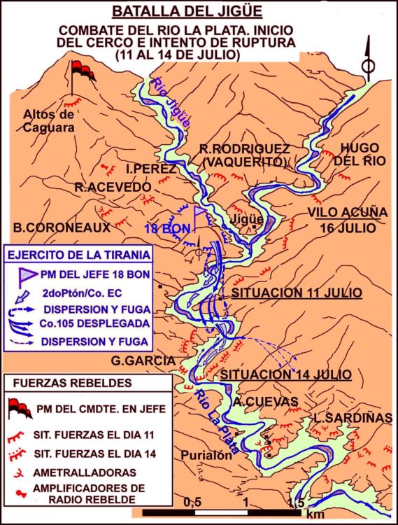 Mapa Batalla del Jigue