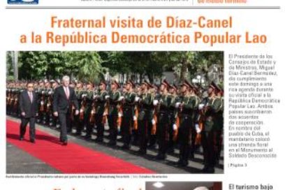 Lunes 12 de noviembre de 2018