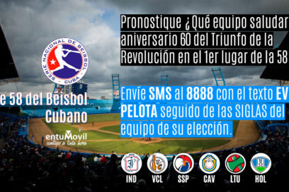 Concurso de pronósticos 58 SNB del béisbol cubano