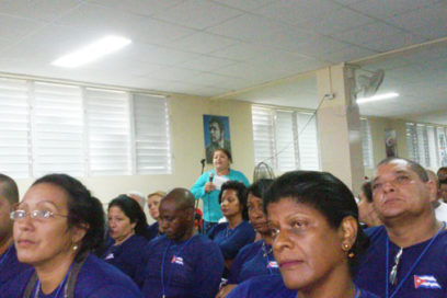 La reflexión es desde los colectivos