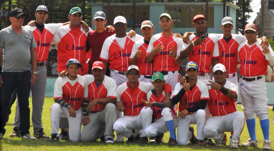 Equipo campeón de la 38 Liga Azucarera de Béisbol.