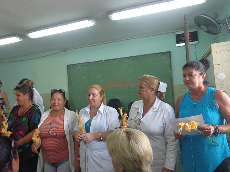 delegacion salud Villa Clara XXI Congreso CTC