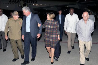 Recibió el General de Ejército Raúl Castro a Presidente Díaz-Canel