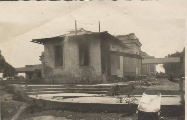 Así lucía el viejo hospital fundado el seis de noviembre de 1918.