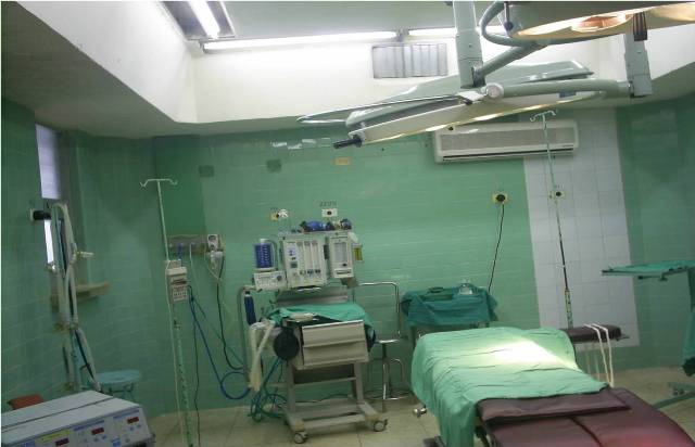 Unidad quirúrgica de la institución.