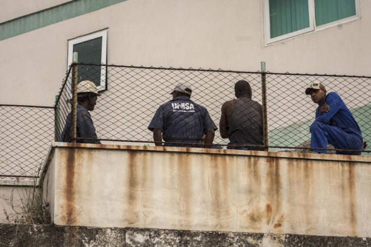 Controlado un incendio d ebajas proporciones fue controlado en el edificio FOCSA, Vedado, 28 de noviembre de 2018 Foto Rene Perez Massola