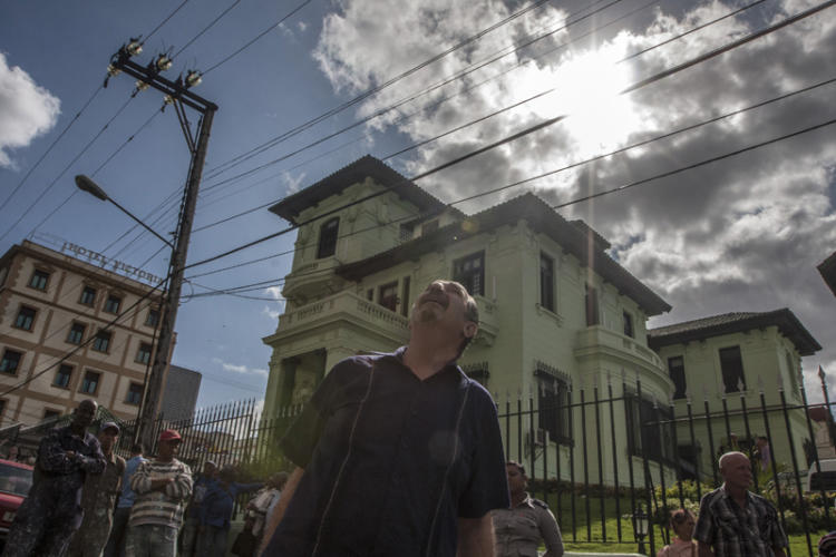 Controlado un incendio d ebajas proporciones fue controlado en el edificio FOCSA, Vedado, 28 de noviembre de 2018 Foto Rene Perez Massola