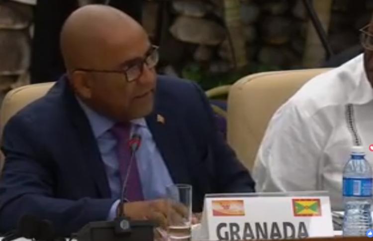 Peter David, ministro de Relaciones Exteriores de Granada.