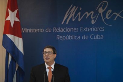 Felicita Canciller Bruno Rodríguez a trabajadores del MINREX y al pueblo de Cuba