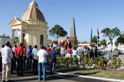 Homenaje a combatientes