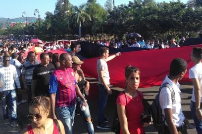 Una multitud de agradecidos honró a Fidel en Santiago de Cuba