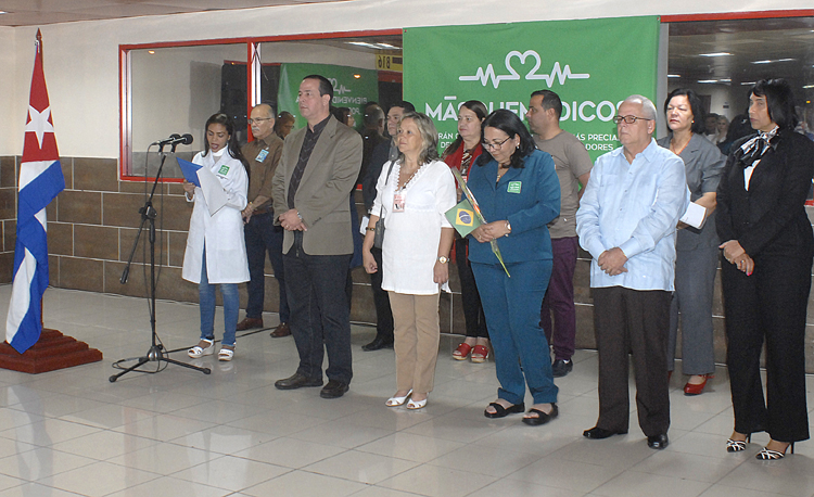 Llegada médicos cubanos de Brasil, 11 de diciembre, 2018