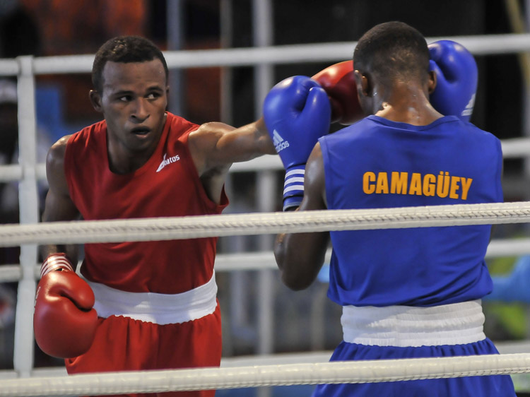 Lázaro Álvarez, uno de los que convenció en la semifinal. Foto: José Raúl Rodríguez Robleda.