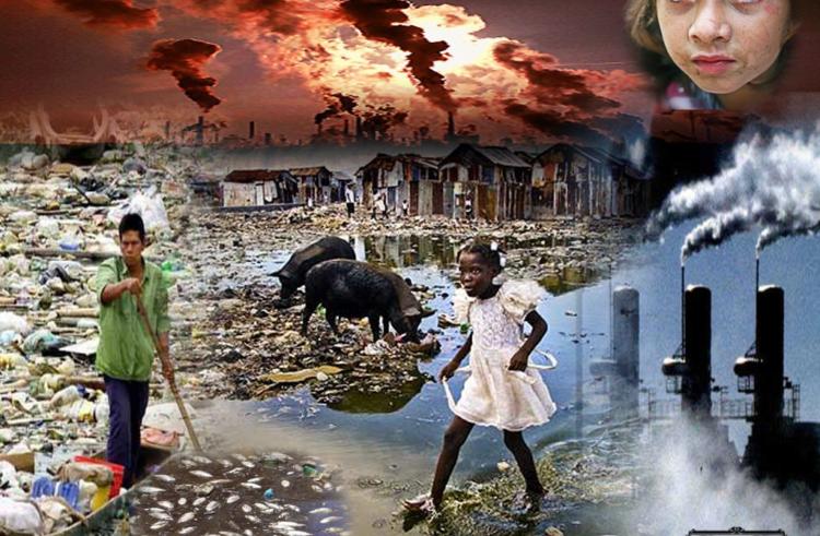 La contaminación ambiental inherente al cambio climático genera condiciones de insalubridad (Foto: mygreenfuture.org)