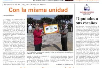 Lunes 10 de diciembre de 2018