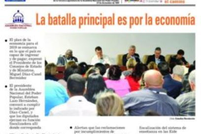 Lunes 17 de diciembre de 2018