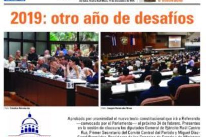 Lunes 24 de diciembre de 2018