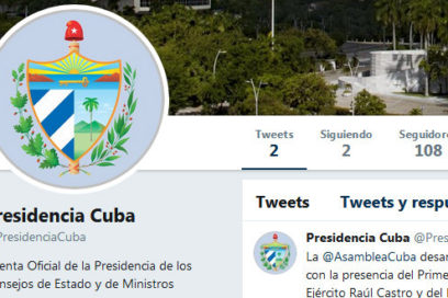 Presidencia de los Consejos de Estado y de Ministros, también en Twitter