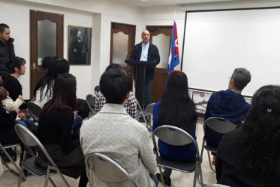 Cubans in Japan Condemn US Policy against Cuba