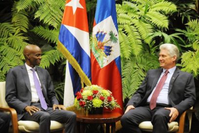 Diaz-Canel receives President of Haiti