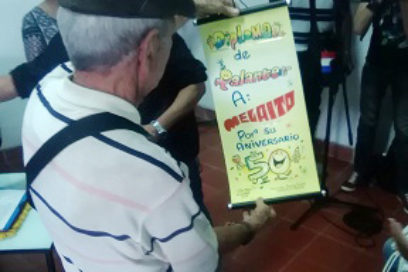 Entregan premios de humorismo gráfico y reconocen a Melaíto en su aniversario 50 (+ Fotos)