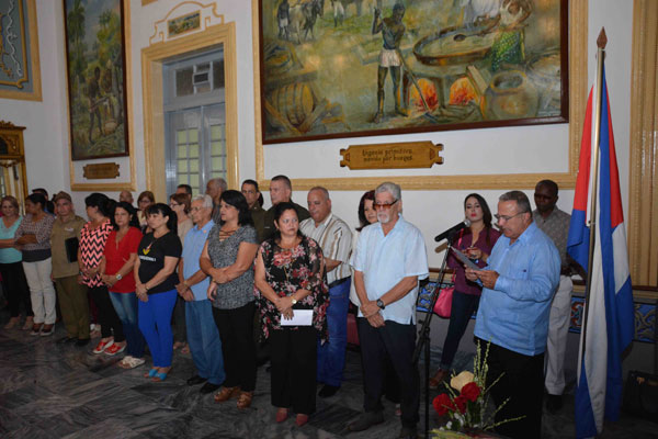 Comisión electoral de Cienfuegos. Foto: Modesto Gutiérrez/ ACN