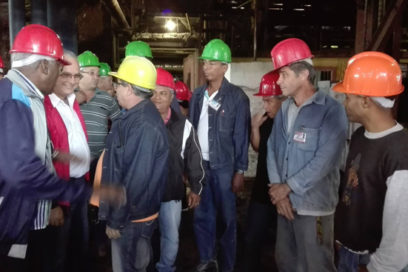 Valdés Mesa examina situación de la zafra en Sancti Spíritus