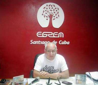 Mario Escalona Serrano, director de la Empresa de Grabaciones y Ediciones Musicales