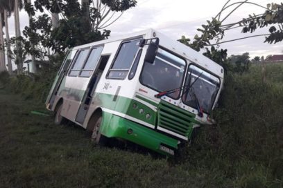 En Pinar del Río, 11 lesionados por accidente de tránsito