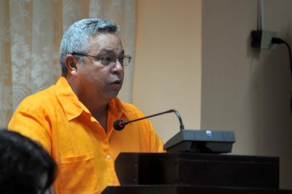Ulises Guilarte De Nacimiento, miembro del Buró Político del Comité Central del Partido y secretario general de la Central de Trabajadores de Cuba.