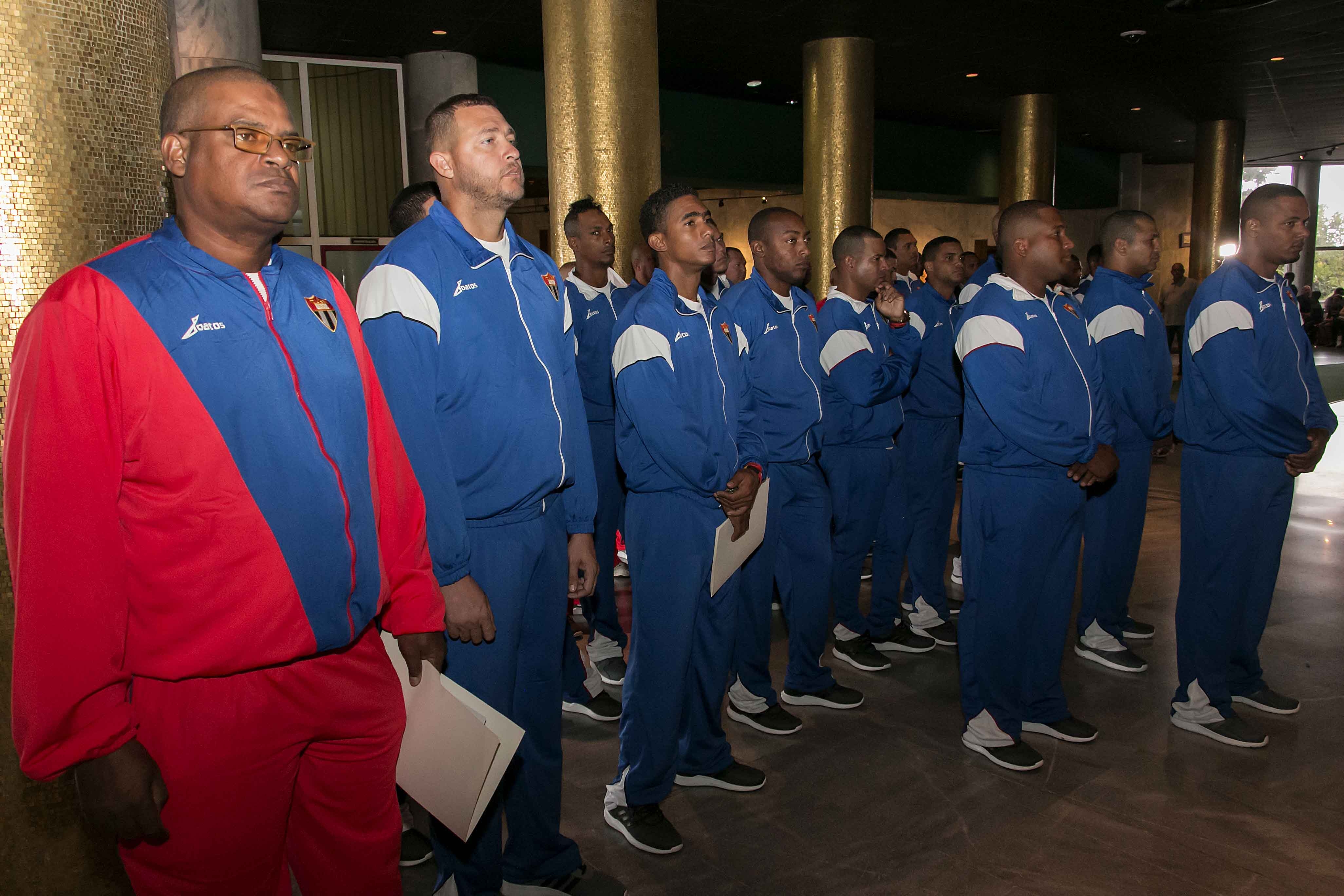Equipo cubano listo para la Serie del Caribe 2019. Foto: Roberto Morejón