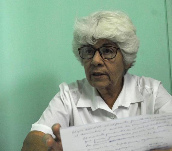 Doctora Solángel Valdés Díaz, del Hospital Neumológico Benéfico Jurídico, especialista de Primer y Segundo Grado en Neumología. Foto: Agustín Borrego Torres